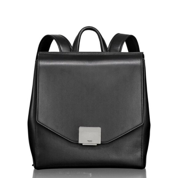 TUMI Mariella Pheobe Laptop Business Backpack European Leather - Picture 9 of 11